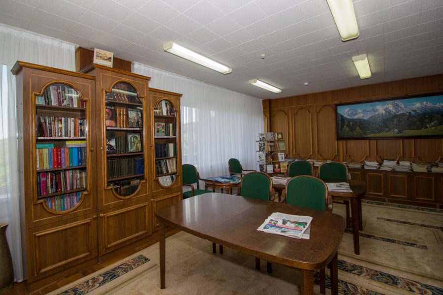 Библиотека в санатории Горный воздух в городе Железноводске - фотография