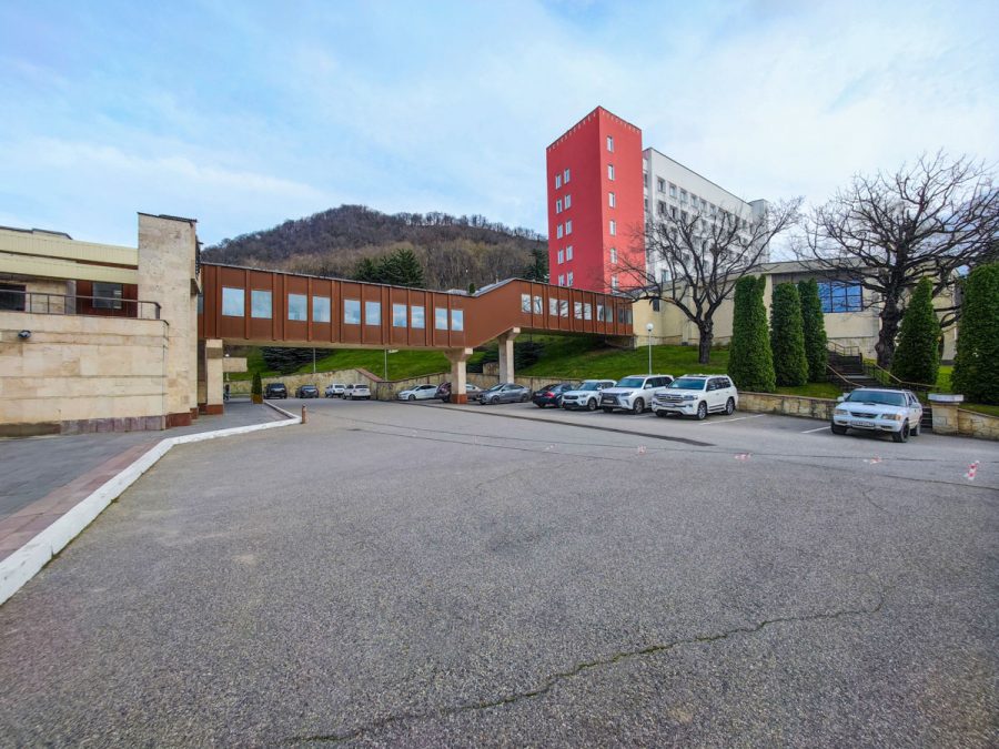 Корпус в санатории Горный воздух в городе Железноводске - фотография