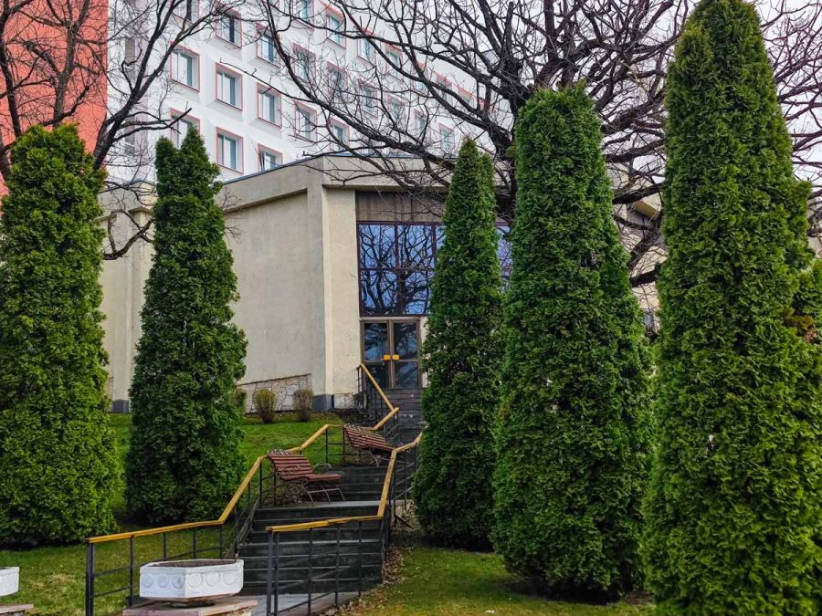 Корпус в санатории Горный воздух в городе Железноводске - фотография