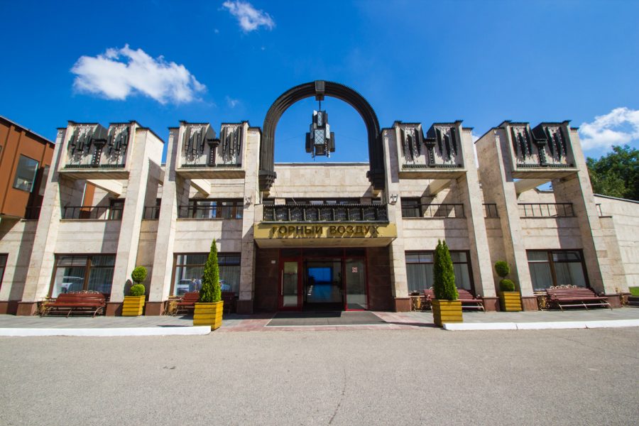 Корпус в санатории Горный воздух в городе Железноводске - фотография