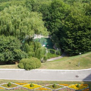 Территория в санатории Горный воздух в городе Железноводске - фотография