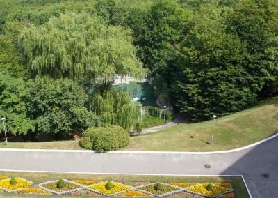 Территория в санатории Горный воздух в городе Железноводске - фотография