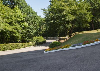 Территория в санатории Горный воздух в городе Железноводске - фотография