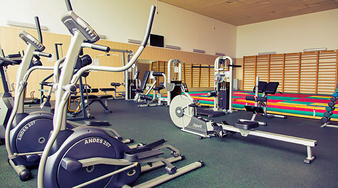 Тренажерный зал в санатории Горный воздух в городе Железноводске - фотография