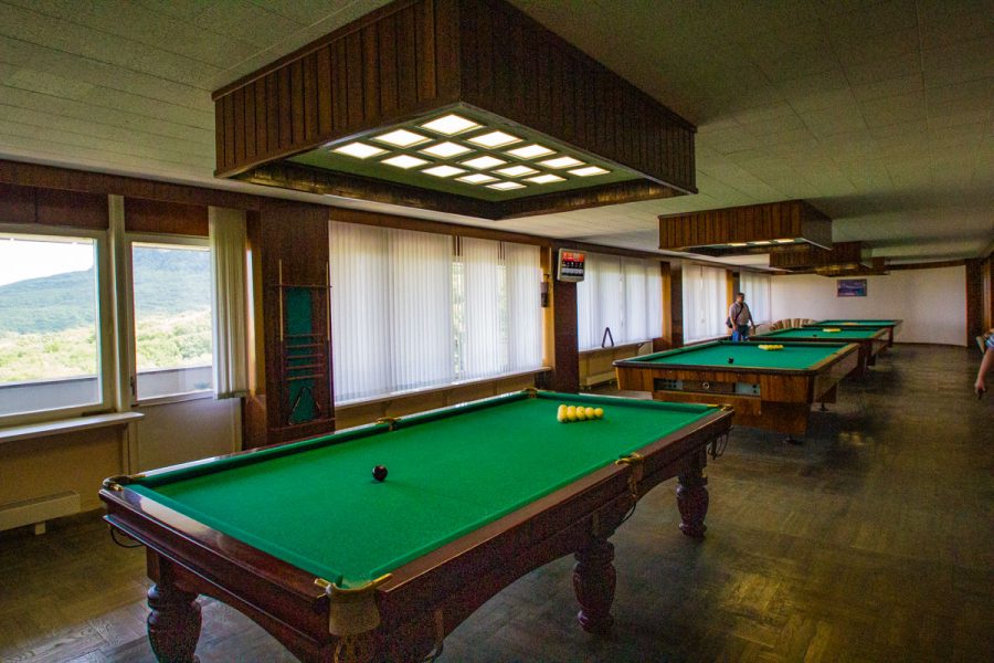 Бильярд в санатории Горный воздух в городе Железноводске - фотография