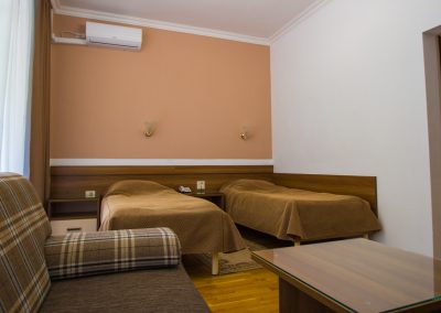 Двухместный номер в корпусе А в санатории Горный воздух в городе Железноводске - фотография