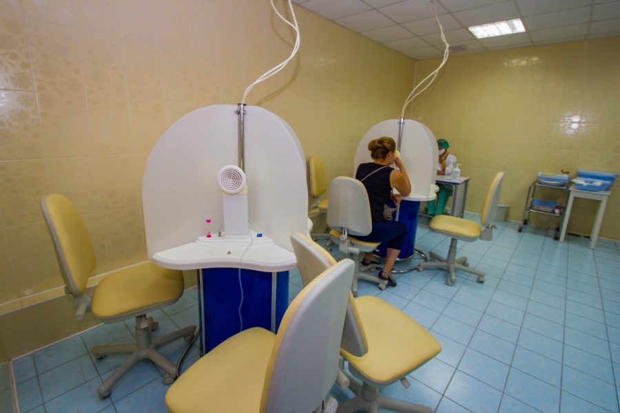 Ингаляции в санатории Горный воздух в городе Железноводске - фотография