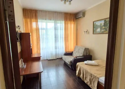 Номер 1 местный в корпусе №2 санатория «Горный воздух» в г. Железноводске - фотография